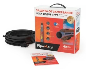 Секция нагревательная кабельная PipeMate 10Вт/м 8м