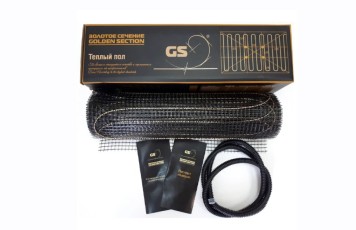 Нагревательный мат Золотое сечение GS-1280-8,0м²