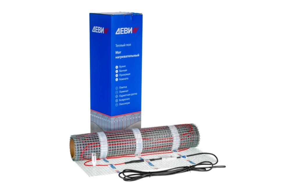 ДЕВИ Comfort Mat-150T нагревательный мат 300 Вт 230В 2 м²